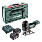 Wyrzynarka akumulatorowa Metabo STA 18 LTX 150 BL 18 V 150 mm bezszczotkowa + 2x akumulator 4,0 Ah + ładowarka + metabox