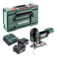 Metabo STA 18 LTX 150 BL Akku Stichsaege 18 V 150 mm Brushless 2x Akku 4 0 Ah Ladegeraet Metabox 0 - toolbrothers