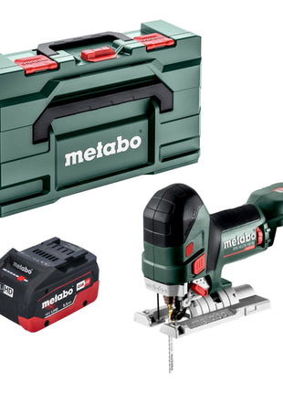 Metabo STA 18 LTX 150 BL Akku Stichsäge 18 V 150 mm Brushless + 1x LiHD Akku 5,5 Ah + Metabox - ohne Ladegerät