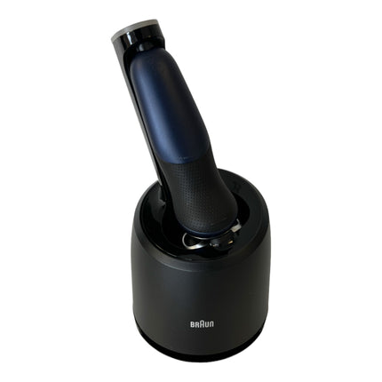 Braun Series 7 Elektrorasierer Blau mit 2x EasyClick Aufsatz ( 71-B7850cc ) für Herren