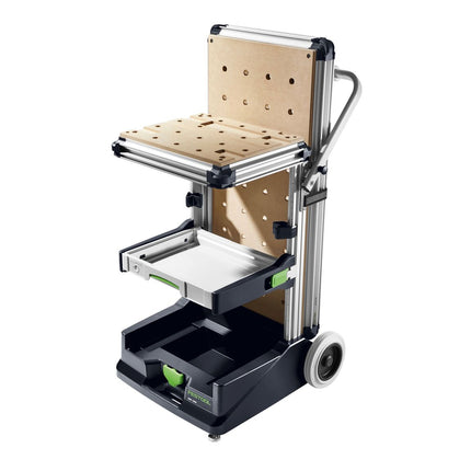 Festool MW 1000 Mobile Werkstatt Werkbank auf Rädern inklusive Auszug und Festool TSB/1-MW 1000 Multifunktionstisch ( 203802 ) - Toolbrothers