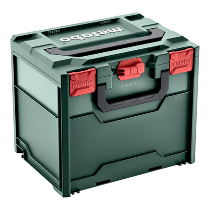 Sega circolare a batteria Metabo KS 18 LTX 57 BL 18 V 57 mm ( 611857810 ) + 2x batteria LiHD 8,0 Ah + caricatore + metabox