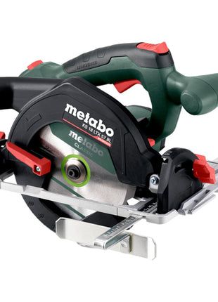 Sierra circular de mano Metabo KS 18 LTX 57 BL 18 V 57 mm (611857810) + 2 baterías LiHD 8,0 Ah + cargador + Metabox