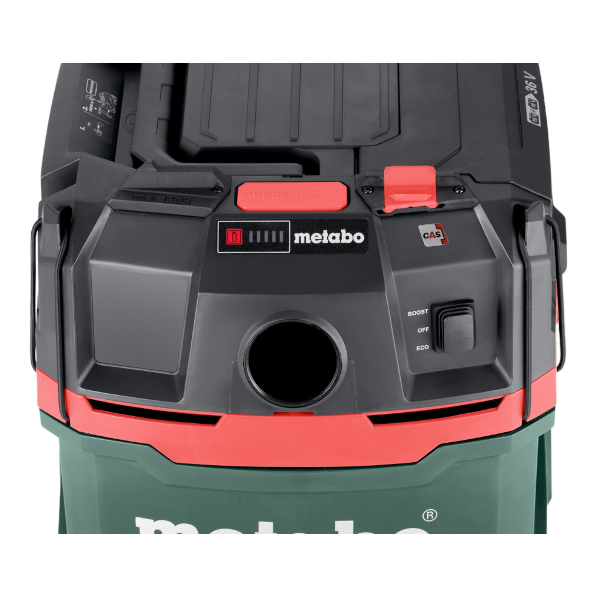 Metabo AS 36 18 L 20 PC Akku Nass Trocken Sauger 36 V 2x 18 V 20 L 2x LiHD Akku 5 5 Ah ohne Ladegeraet 4 - toolbrothers