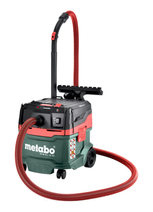 Metabo AS 36 18 L 20 PC Akku Nass Trocken Sauger 36 V ( 2x 18 V ) 20 L + 2x LiHD Akku 5,5 Ah + Doppelladegerät