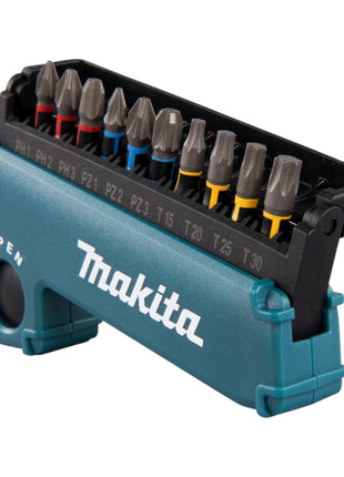 Makita Torsion Bit Set Impact Premier ( E-03567 ) 11 teilig 1/4" für Schlagschrauber DTD 171 / 172