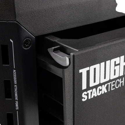 Toughbuilt StackTech TB B1 D 30 1 Werkzeugkiste Koffer mit Schublade 53 x 40 x 18 cm 6x Trennwand 4 - toolbrothers