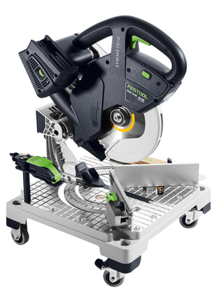 Festool SYMC 70 EB-Basic SYMMETRIC Akku Leistensäge 36 V ( 2 x 18 V ) 216 mm + 2x Akku 4,0 Ah + Systainer - ohne Ladegerät