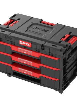 Qbrick System ONE Drawer 3 Toolbox 2.0 Boîte à outils 587 x 380 x 340 mm 27 l avec trois tiroirs