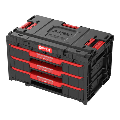 Caja de herramientas Qbrick System ONE Drawer 3 Toolbox 2.0 587 x 380 x 340 mm 27 l con tres cajones