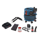 Bosch GAS 18V-12 MC Professional Akku Staubsauger BITURBO Brushless + 1x ProCore Akku 4,0 Ah + Zubehör - ohne Ladegerät