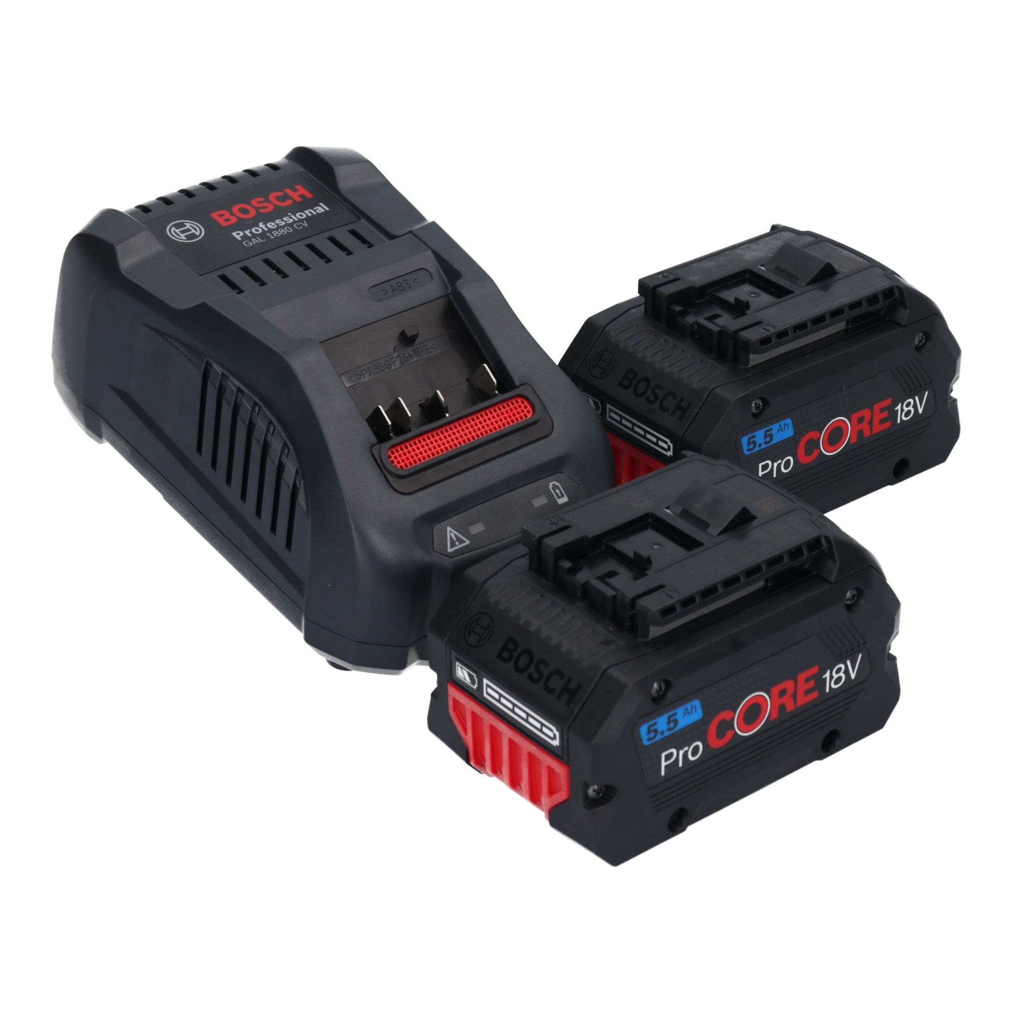 Bosch GAS 18V 12 MC Professional Akku Staubsauger BITURBO Brushless 2x ProCore Akku 5 5 Ah Schnellladegeraet Zubehoer 2 - toolbrothers
