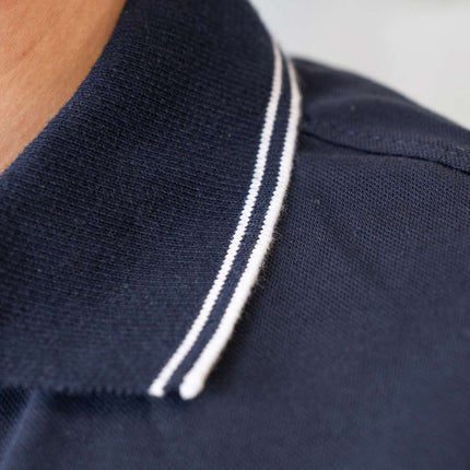 L-Boxx Polo pour homme navy / white Gre XL