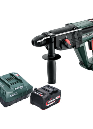 Marteau combiné à batterie Metabo KH 18 LTX 24 18 V 2,1 J SDS Plus + 1 batterie 4,0 Ah + chargeur