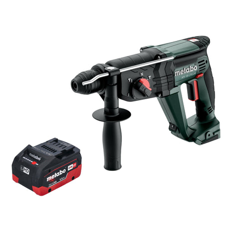 Metabo KH 18 LTX 24 Akku Kombihammer 18 V 2,1 J SDS Plus + 1x LiHD Akku 5,5 Ah - ohne Ladegerät