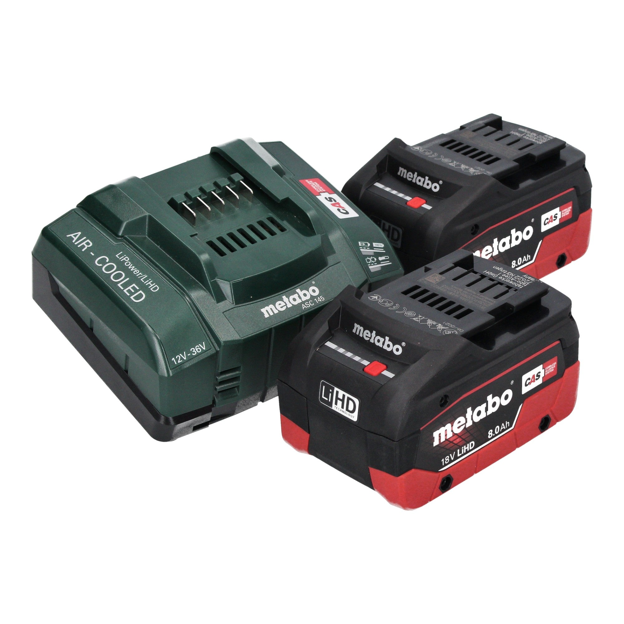 Metabo KH 18 LTX 24 Akku Kombihammer 18 V 2 1 J SDS Plus 2x LiHD Akku 8 0 Ah Ladegeraet 3 - toolbrothers