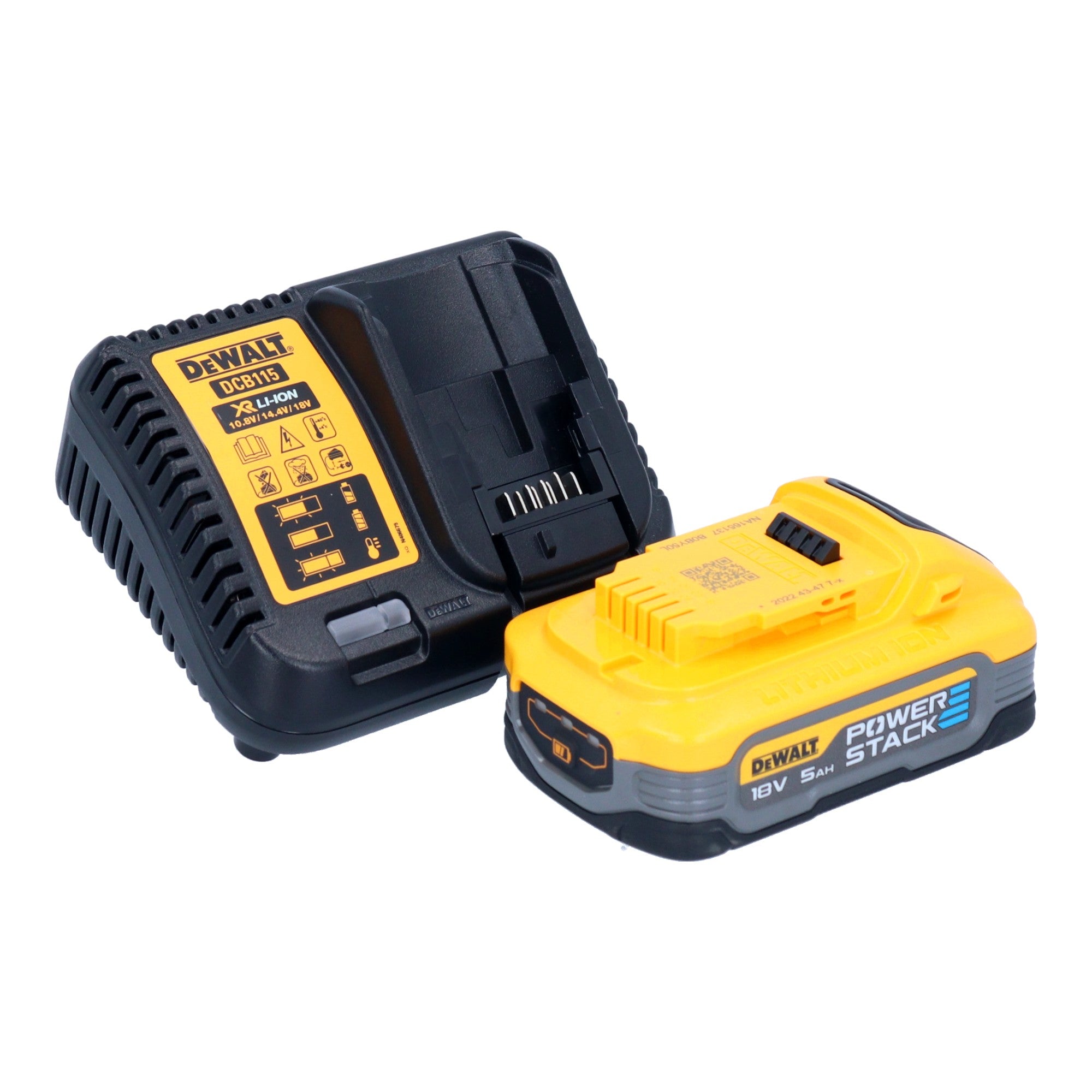 DeWalt DCF 922 H1 Akku Schlagschrauber 18 V 406 Nm 1 2 Brushless 1x Powerstack Akku 5 0 Ah Ladegeraet 2 - toolbrothers