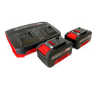 Einhell Starter Kit Power X Change 2x 4.0 Ah battery + double charger ( 4512112 )