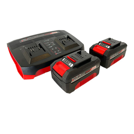 Einhell Starter Kit Power X Change 2x 4.0 Ah batería + cargador doble ( 4512112 )