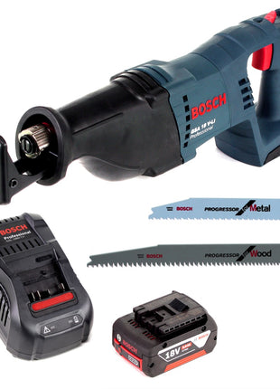 Bosch GSA 18V-Li N Akku Reciprosäge 18V Säbelsäge + 2x Sägeblatt + 1x 5,0 Ah Akku + Ladegerät - Toolbrothers