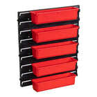 Toolbrothers RHINO Set Nr. 4 Werkstattwand 39 x 35 cm mit 4 Behältern für RHINO L Organizer und L Drawer 3