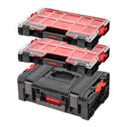 Toolbrothers RHINO Werkzeugkasten Set 1 RHINO L Werkzeugkoffer ECO Basic + 2x RHINO L Organizer ECO Höhe L Boxen IP54