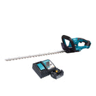 Cortasetos inalámbrico Makita DUH 607 RF 18 V 60 cm + 1x batería recargable 3,0 Ah + cargador
