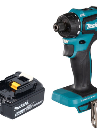 Makita DDF 083 G1 Akku Bohrschrauber 18 V 40 Nm 1/4'' Brushless + 1x Akku 6,0 Ah - ohne Ladegerät