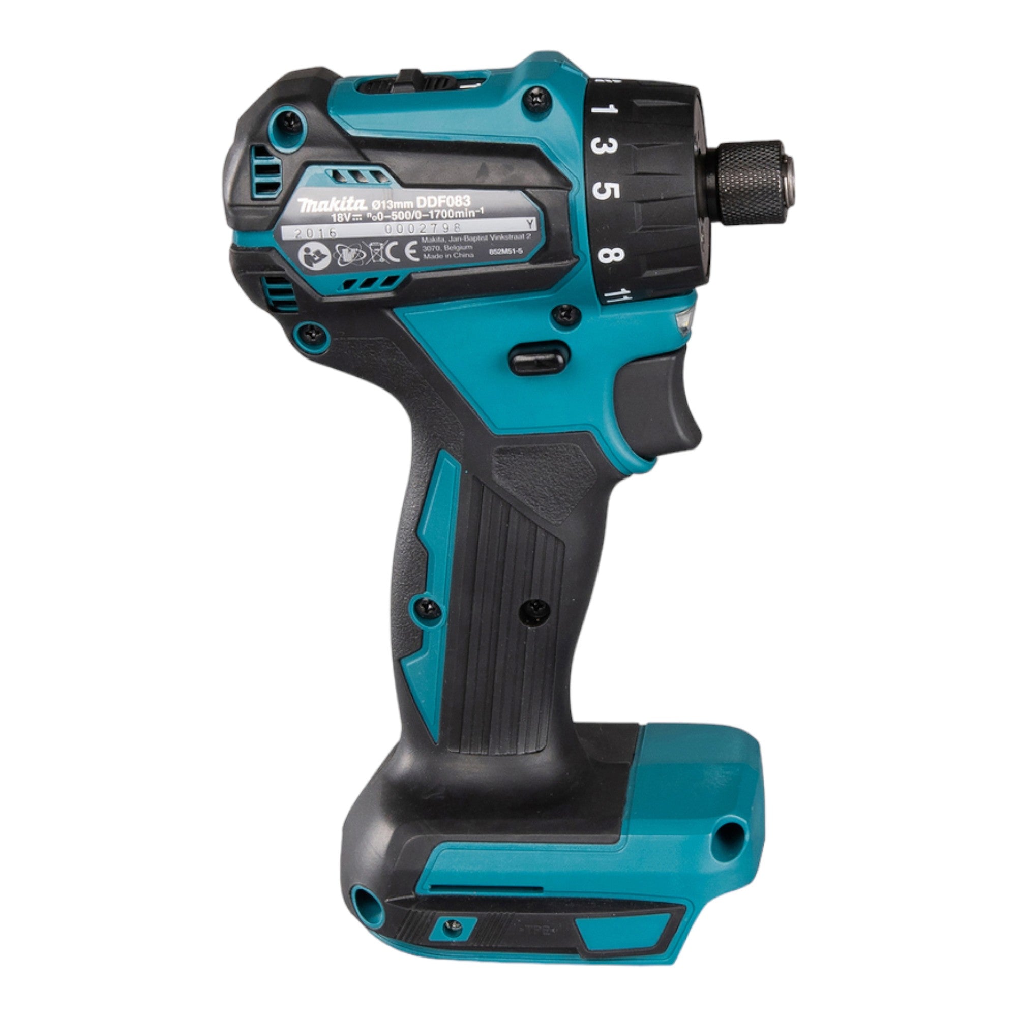 Makita DDF 083 G1 Akku Bohrschrauber 18 V 40 Nm 1 4 Brushless 1x Akku 6 0 Ah ohne Ladegeraet 4 - toolbrothers