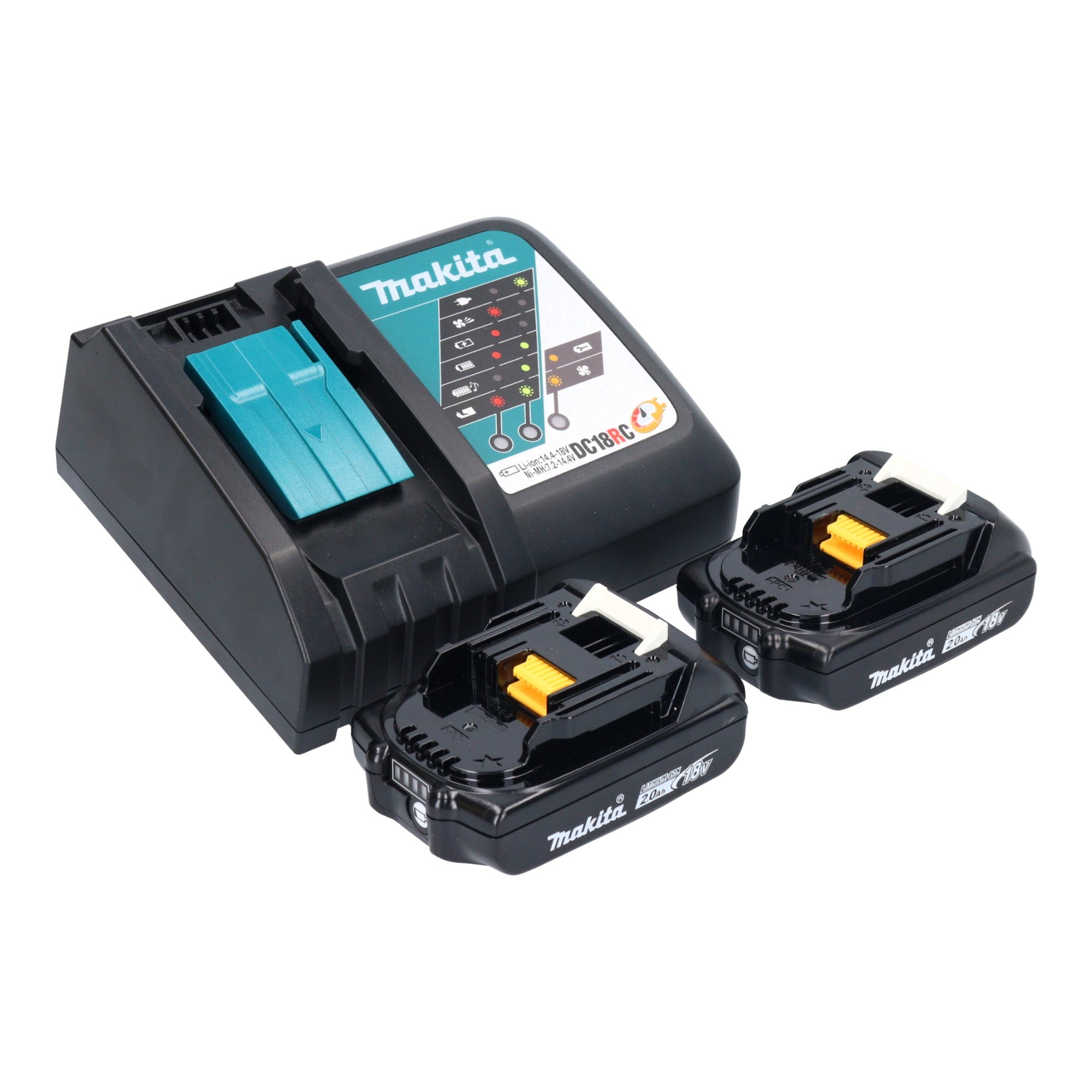 Makita DDF 083 RA Akku Bohrschrauber 18 V 40 Nm 1 4 Brushless 2x Akku 2 0 Ah Ladegeraet 2 - toolbrothers
