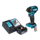 Makita DDF 083 RT1 perceuse-visseuse sans fil 18 V 40 Nm 1/4'' sans balai + 1x batterie 5,0 Ah + chargeur