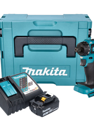 Makita DDF 083 RF1J perceuse-visseuse sans fil 18 V 40 Nm 1/4'' brushless + 1x batterie 3,0 Ah + chargeur + Makpac