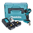 Makita DDF 083 RMJ perceuse-visseuse sans fil 18 V 40 Nm 1/4'' brushless + 2x batterie 4,0 Ah + chargeur + Makpac