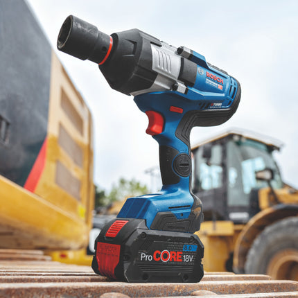 Bosch GDS 18V-1600 HC Profesjonalny akumulatorowy klucz udarowy 18 V 1600 Nm 3/4'' BITURBO Brushless + 1x akumulator ProCORE 4,0 Ah + ładowarka + L-Boxx