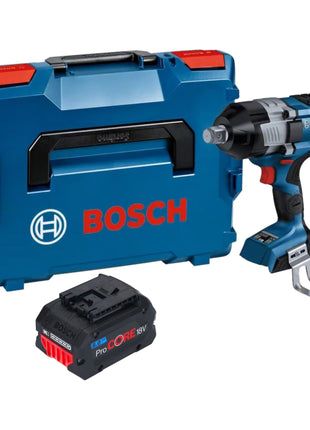 Bosch GDS 18V-1600 HC Atornillador de impacto inalámbrico profesional 18 V 1600 Nm 3/4'' BITURBO Brushless + 1x batería ProCORE 8,0 Ah + L-Boxx - sin cargador