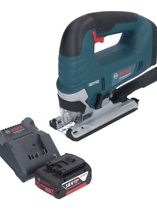 Bosch GST 18V-125 B Sierra de calar inalámbrica profesional 18 V 125 mm sin escobillas + 1x batería 5,0 Ah + cargador