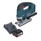 Bosch GST 18V-125 B Sierra de calar inalámbrica profesional 18 V 125 mm sin escobillas + 1x batería 5,0 Ah + cargador