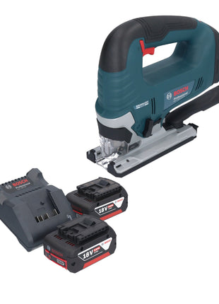 Bosch GST 18V-125 B Profesjonalna wyrzynarka akumulatorowa 18 V 125 mm bezszczotkowa + 2x akumulator 5,0 Ah + ładowarka