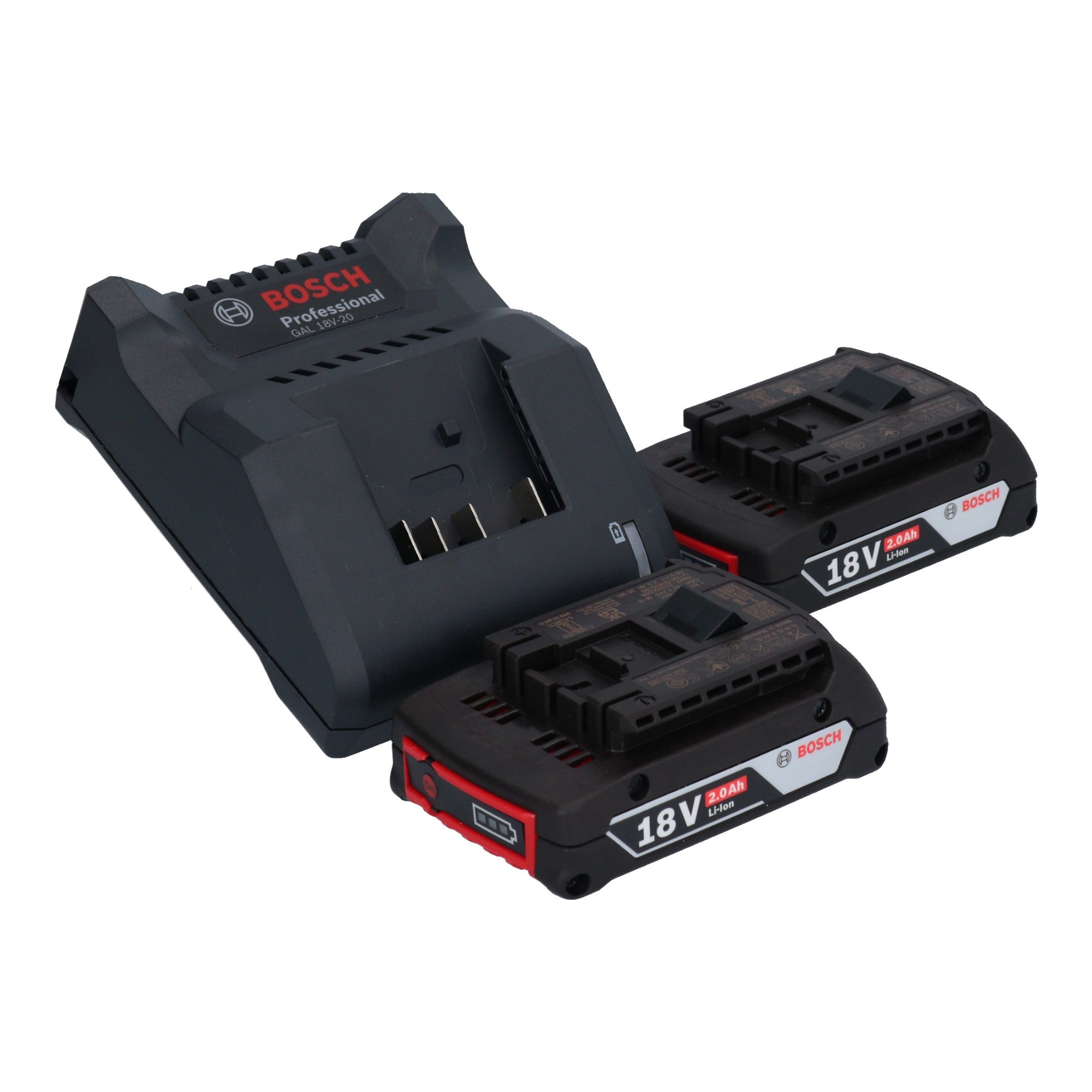 Bosch GLI 18V 800 Professional Akku Leuchte 18 V 800 lm 2x Akku 2 0 Ah Ladegeraet 2 - toolbrothers
