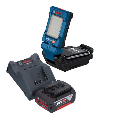 Bosch GLI 18V-800 Professional Lampe sans fil 18 V 800 lm + 1x batterie 4,0 Ah + chargeur