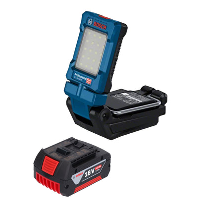 Bosch GLI 18V-800 Lampada professionale a batteria 18 V 800 lm + 1x batteria ricaricabile 5,0 Ah - senza caricabatterie