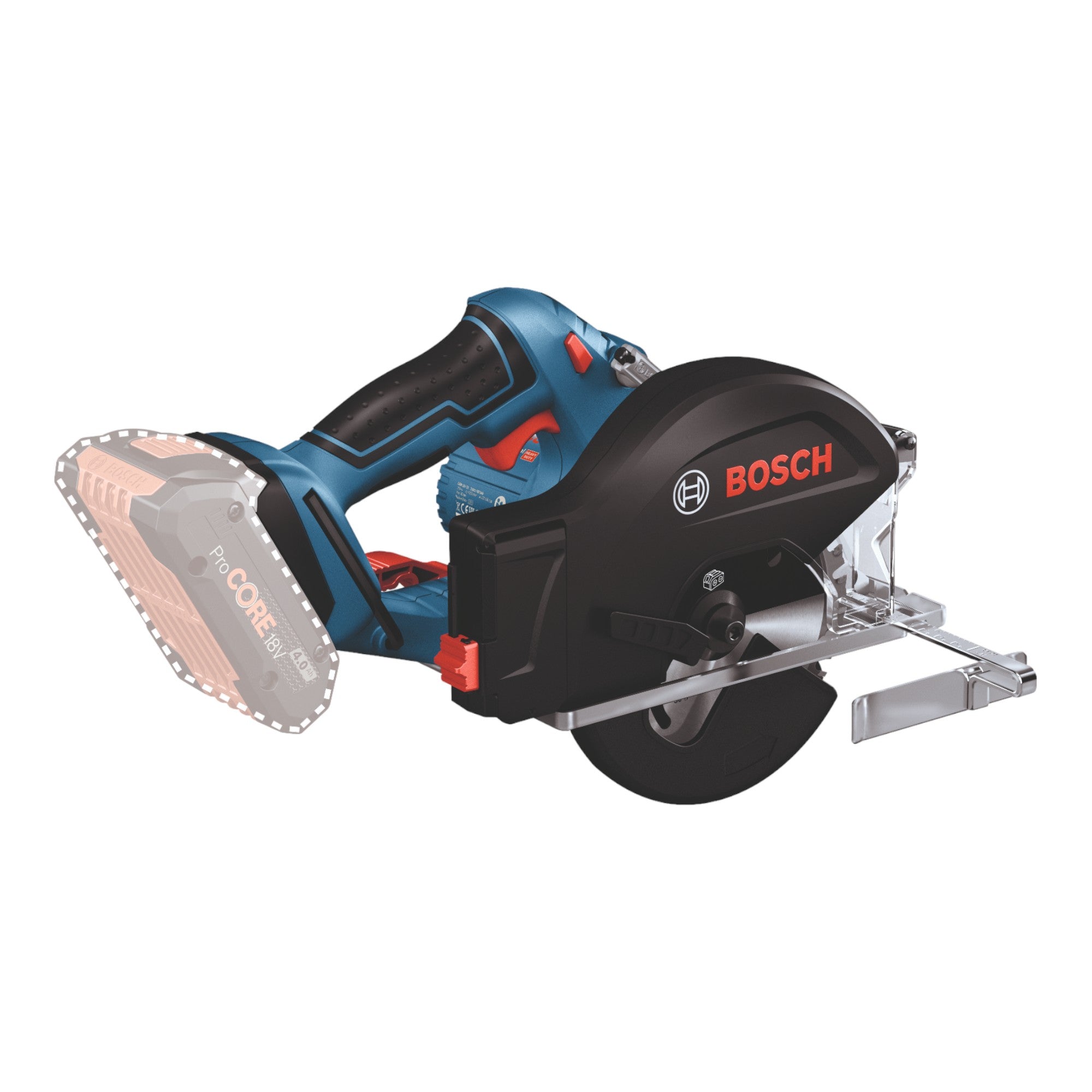 Bosch GKM 18V 50 Professional Akku Metall Handkreissaege 18 V 136 mm Brushless 1x Akku 4 0 Ah L Boxx ohne Ladegeraet 1 - toolbrothers