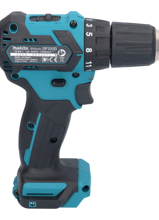 Makita DF 332 DZE Akku Bohrschrauber 12 V max. 35 Nm Brushless + Koffer - ohne Akku, ohne Ladegerät