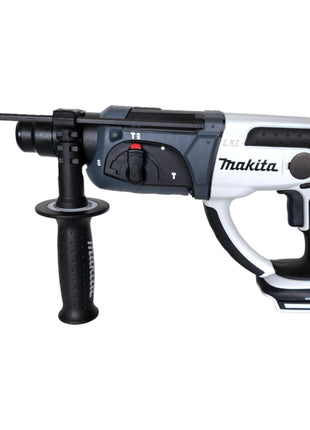 Taladro percutor inalámbrico Makita DHR 202 ZKW 18 V 20 mm 2,0 J blanco + estuche - sin batería, sin cargador