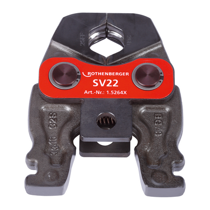 Mordaza de prensado Rothenberger Compact SV 22 22 mm ( 015264X ) para prensas de 19 kN