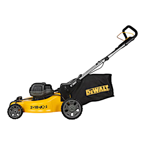 DeWalt DCMW 564 M4 Akku Rasenmäher 36 V ( 2x 18 V ) 48 cm Brushless + 4x Akku 4,0 Ah + Ladegerät