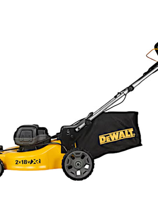 DeWalt DCMW 564 T2 Akku Rasenmäher 36 V ( 2x 18 V ) 48 cm Brushless + 2x FlexVolt Akku 6,0 Ah + Ladegerät