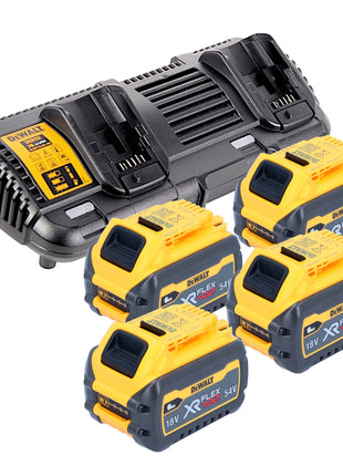 Tondeuse à gazon sans fil DeWalt DCMW 564 T4 36 V (2x 18 V) 48 cm sans balais + 4x batterie FlexVolt 6,0 Ah + chargeur