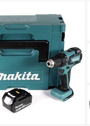 Makita DDF 459 M1J Akku Bohrschrauber 18V 45Nm im Makpac + 1x 4,0 Ah Akku - ohne Ladegerät - Toolbrothers