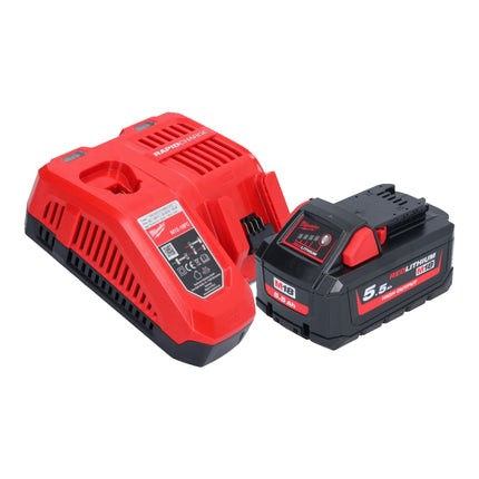 Milwaukee M18 FPS55-551 Cordless plunge-cut saw 18 V 165 mm brushless + 1x battery 5.5 Ah + charger